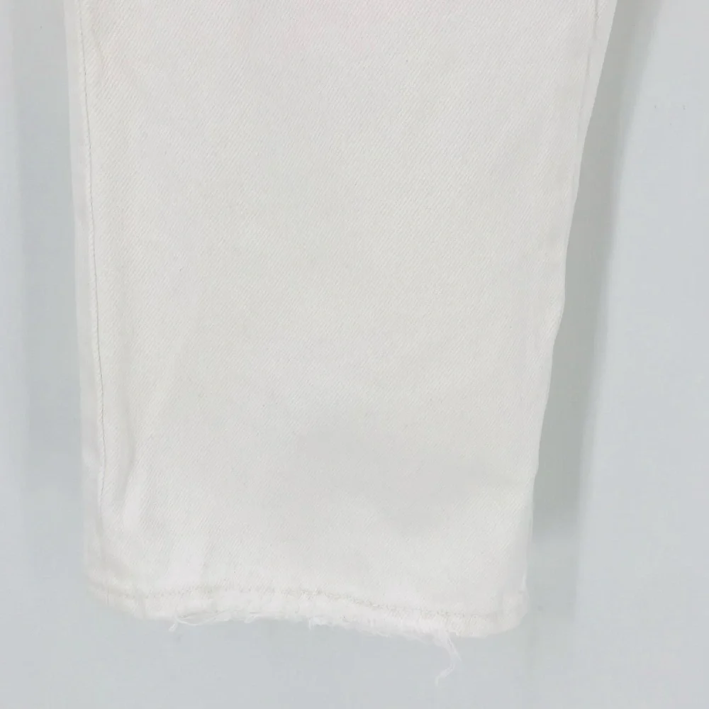 Rolla's Original High Rise Straight Leg Distressed Jeans White Size 30 - Picture 9 of 11